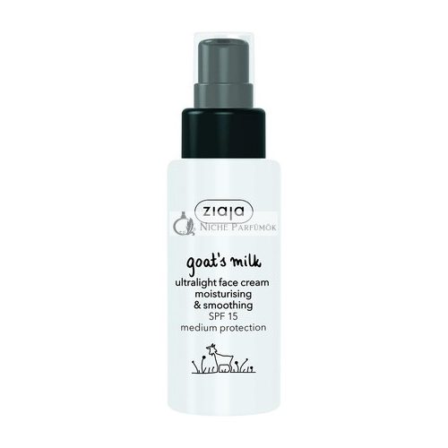 Ziaja Goat's Milk Ultralight Face Cream SPF15 50ml