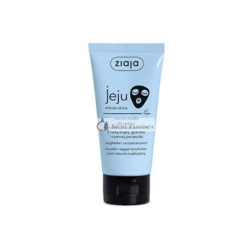 Ziaja Jeju Black Face Mask for Skin Imperfections 50ml