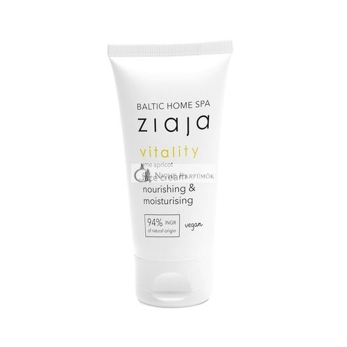 Ziaja Baltic Home Spa Vitality Apricot Vegan Face Cream Nourishing Moisturising