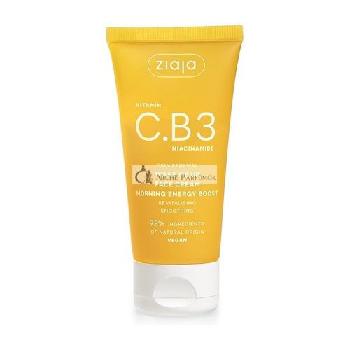 Ziaja Vitamin C.B3 Niacinamide Wake Me up Face Cream 50ml