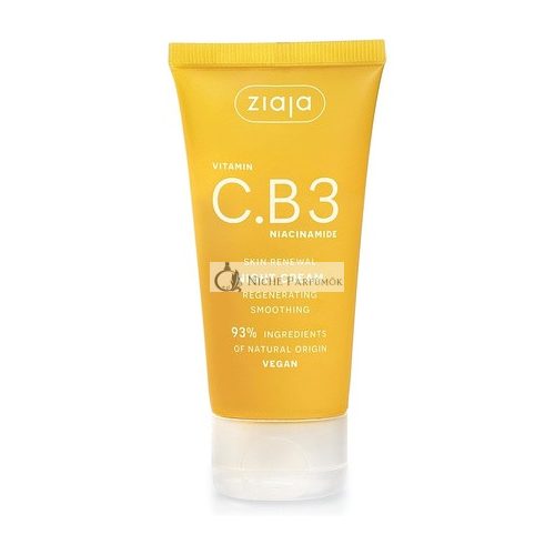 Ziaja Vitamin C.B3 Niacinamide Night Cream 50ml