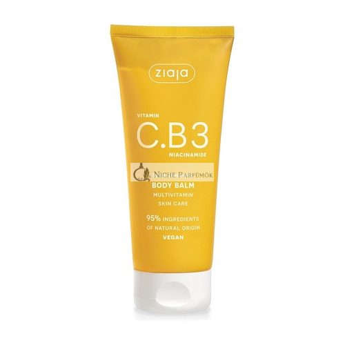 Ziaja Vitamin C.B3 Niacinamide Body Balm 200ml