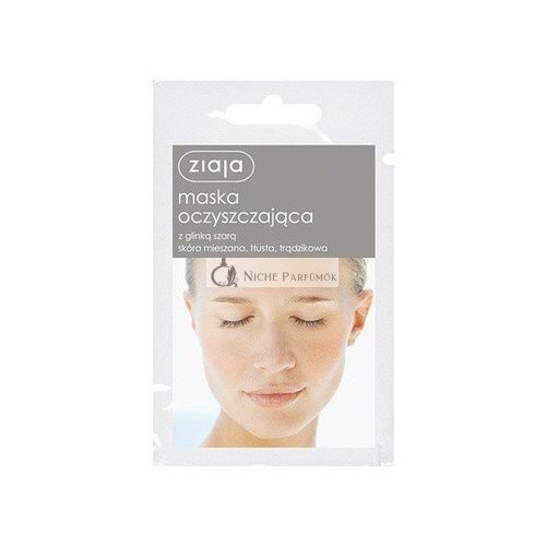 Ziaja Cleansing Face Mask with Gray Clay 7ml Sachet