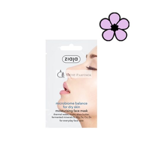 Ziaja Microbiome Moisturising Face Mask for Dry Skin 7ml