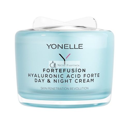 YONELLE Fortefusio Face Cream with Hyaluronic Acid - Day and Night Moisturizer - Anti Aging Cream for Women - Anti-Wrinkle Cream for Women with Hyaluronic Acid - Hyaluronic Acid Face Cream 55ml