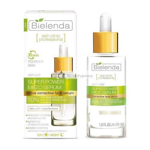 Bielenda Skin Clinic Professional Actively Correcting Anti-Age Face Serum 1oz