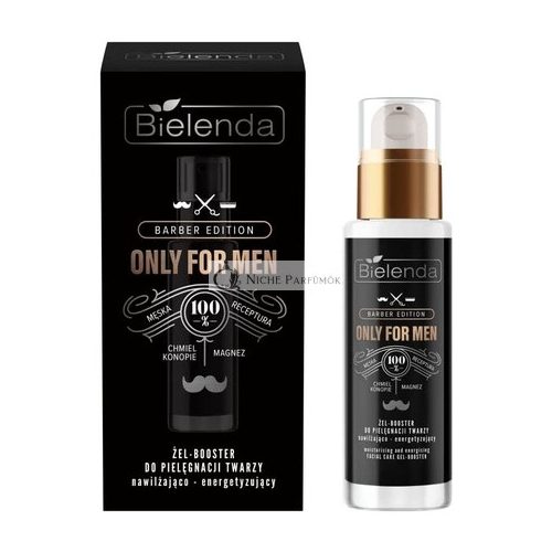 Bielenda Barber Edition Men's Face Gel Booster Moisturizing and Energizing 30ml