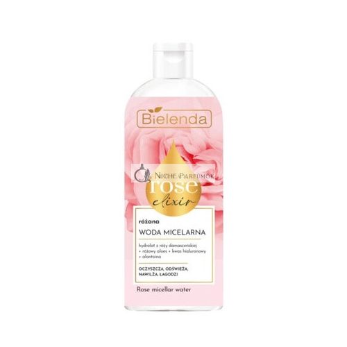 Bielenda Rose Micellar Water Makeup Remover All Skin Soothing Royal Rose Elixir