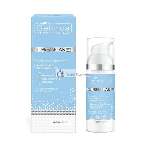 Bielenda Professional Supremelab Hydra Glow Oil-Free Hydrating Cream With Glow Effect 50ml