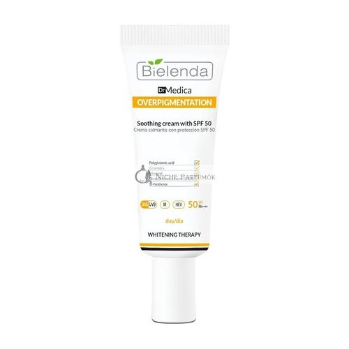 Bielenda Dr Medica Overpigmentation Soothing Cream with SPF 50 50ml