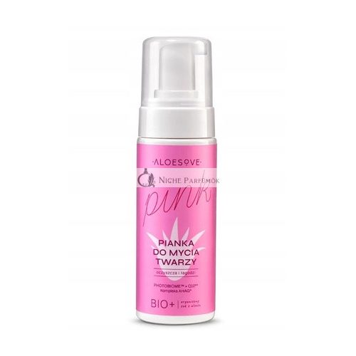 Aloesove Pink Cleansing Foam For Face 150 Ml