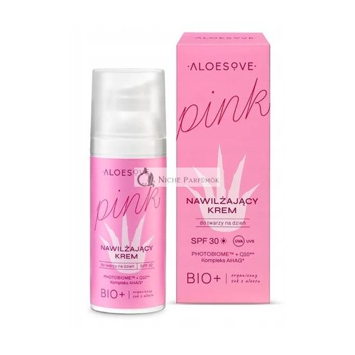 Aloesove Pink Moisturizing Day Cream Spf 30 50 Ml - Protects And Hydrates Your Skin