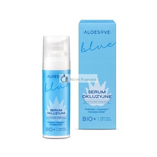 ALOESOVE Occlusive Face Serum 30ml Vegan Moisturizing Skin Barrier Protection for Dry and Dehydrated Skin