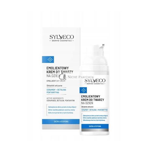 Sylveco Dermo Skin Atopic Emollient Face Cream For Day Use 50 Ml