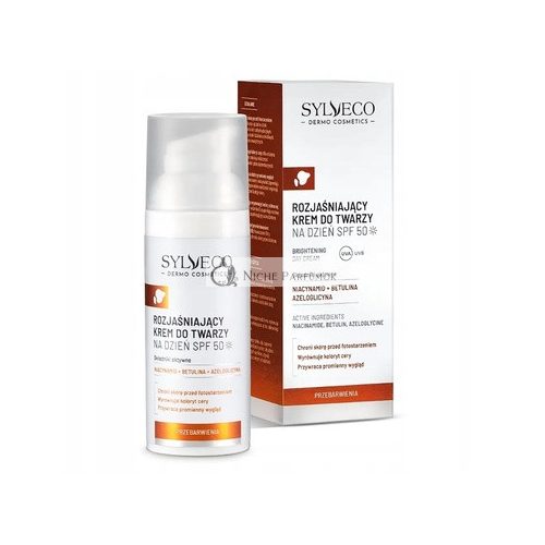 Sylveco Dermo Discoloration Brightening Face Cream For Day Spf 50 50 Ml