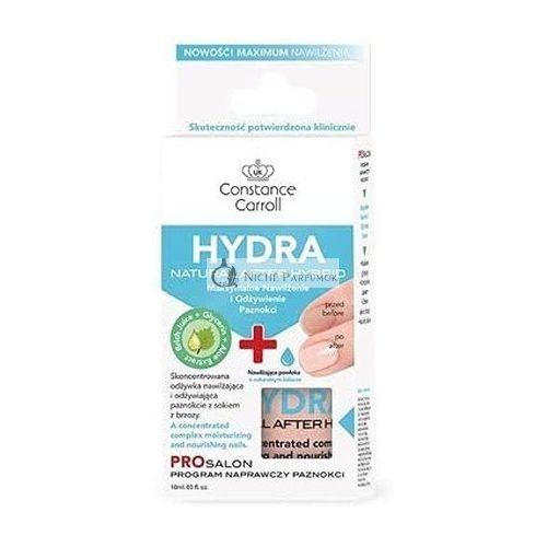 Constance Carroll Hydra Natural After Hybrid Moisturising Nourishing Nail Treatment 10ml