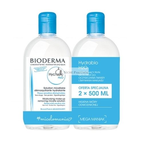 Bioderma Hydrabio H2o Micellar Lotion Moisturising 500ml