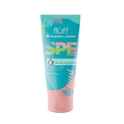 Fluff Pistachio Face And Body Cream Spf30 100ml