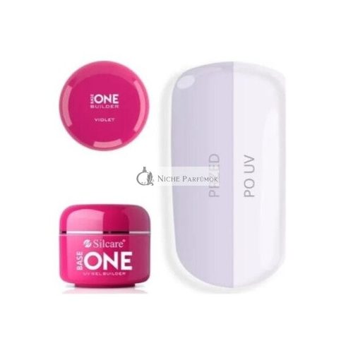 Silcare Gel Base One Nail Building Gel Violet 15g