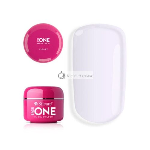 Silcare Gel Base One Nail Building Gel Violet 30g