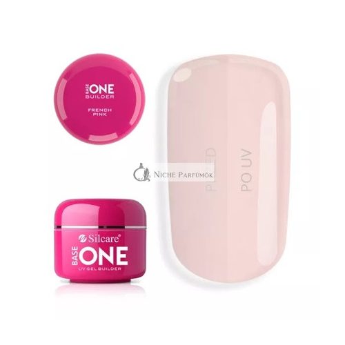 Silcare Gel Base On Building Gel Pink 100g - Perfect For Nail Enhancement