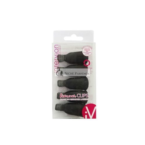 Inter-Vion Remover Clips For Nail Polish Removal - 5 Pieces