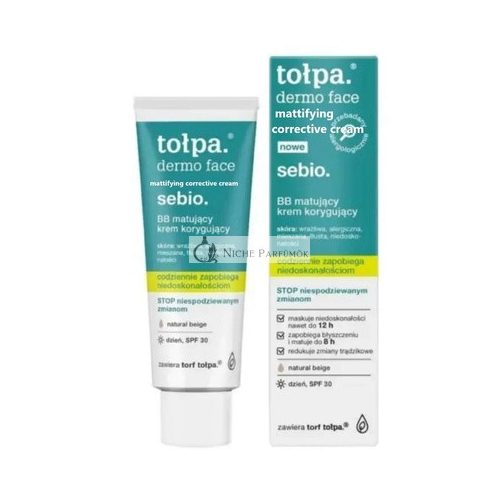 Tolpa Dermo Face Sebio BB Mattifying Corrective Cream with SPF 30 40ml