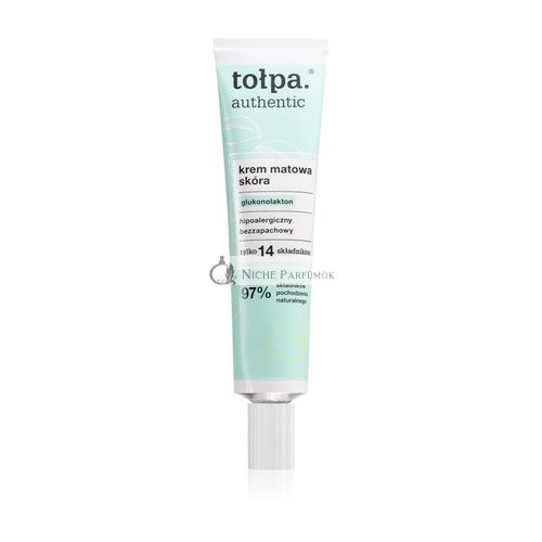 Authentic Mattifying Cream - Ptołpa, for Matte Skin 40ml