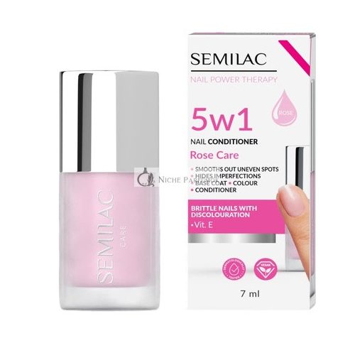 Semilac 5in1 Rose Care Nail Conditioner 7ml