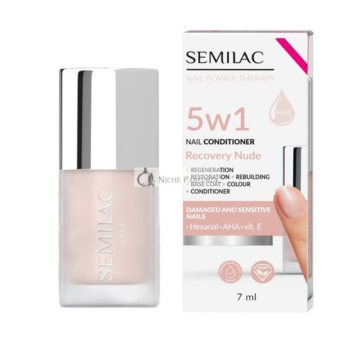 Semilac Nail Conditioner 5in1 Recovery Nude 7ml