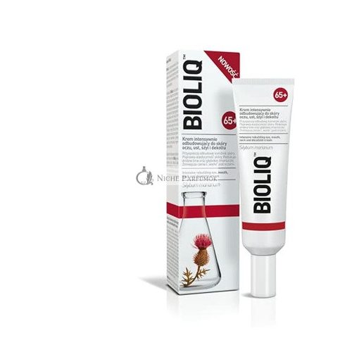 BIOLIQ 65+ Intensive Rebuilding Eye, Mouth, Neck and Décolleté Cream 50ml