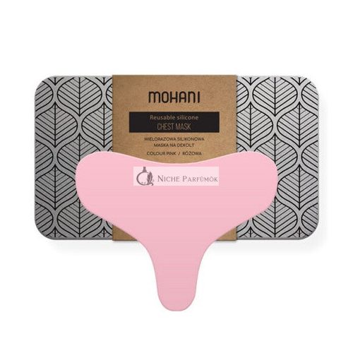 Mohani Reusable Silicone Décolleté Mask Pink