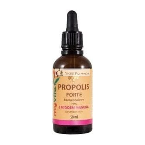 Propolis Forte 10% 140mg with Manuka Honey 168mg Drops 50ml MyVita