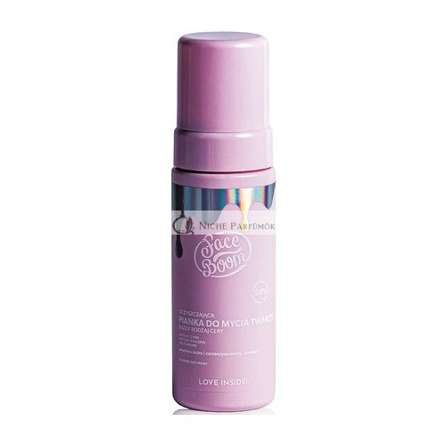 Body Boom Faceboom Foaming Face Wash Easy And Quick Make-Up Removal In A Pleasant Delicate Form Cleansing And Refreshing Effect 150ml