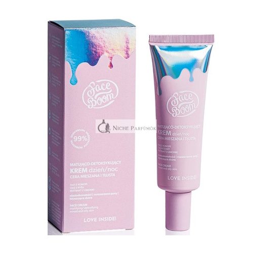 BB FaceBoom Mattifying Detox Cream Day/Night - For Combination/Oily Skin 50ml