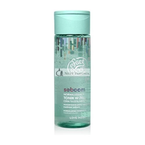 FaceBoom Seboom Normalizing Face Gel Tonic for Oily Combination Skin 200ml - Vegan