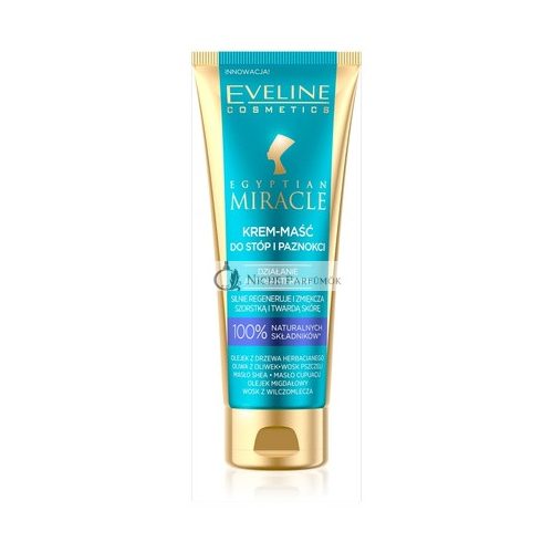 Eveline Cosmetics Egyptian Miracle Cream-Salve for Feet and Nails Antibacterial 50ml