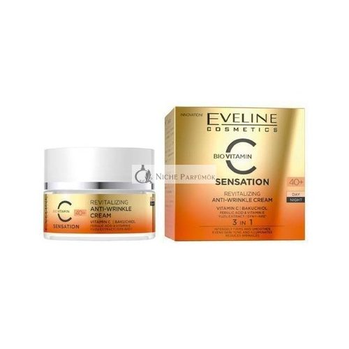 Eveline Vitamin C Revitalizing Anti-Wrinkle Day and Night Cream 40+ 50ml