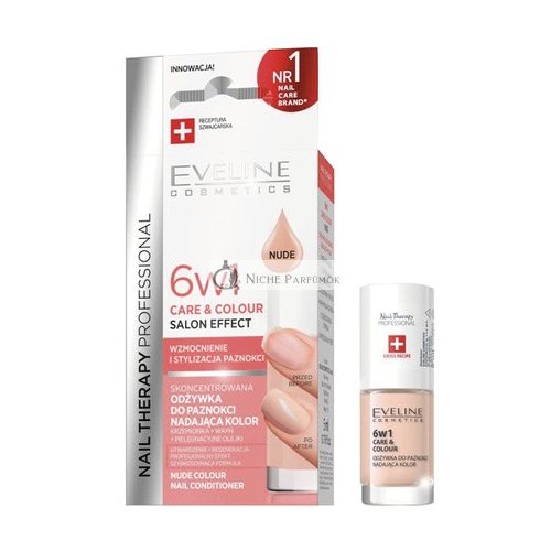 EVELINE Nail Therapy 6in1 Nude Color