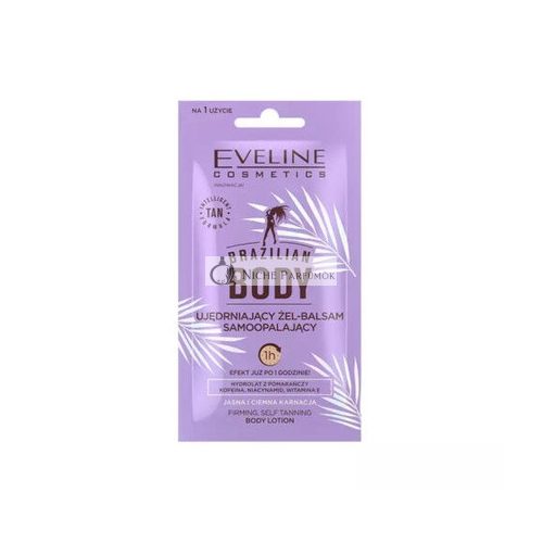 Eveline Brazilian Body Tanning Gel Balm Sample 12ml