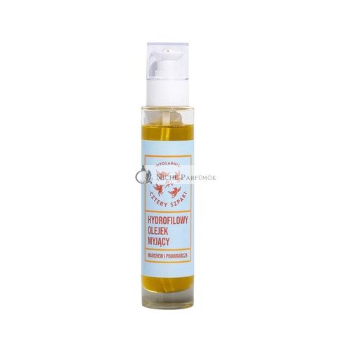 Mydlarnia Cztery Szpaki Hydrophilic Cleansing Oil Carrot And Orange 100ml