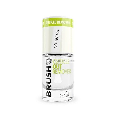 Brushup Cuticle Out Remover Liquid For Removing And Softening Cuticles No Drama 6ml