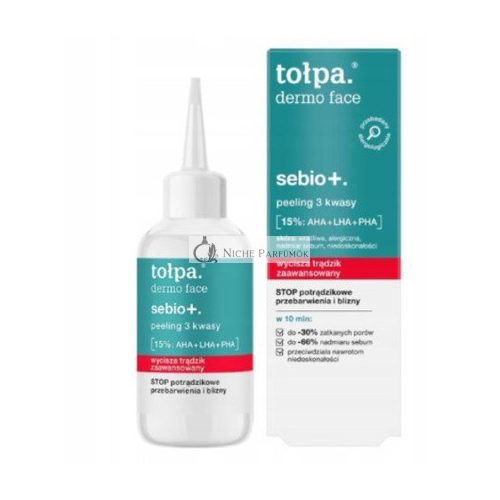 Tolpa 50ml Sebio+ Peeling for Face with 3 Acids