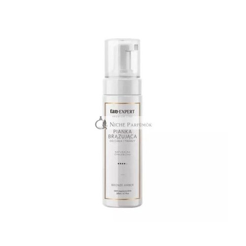 Tanexpert Premium Line Tanning Foam for Face and Body Bronze Amber 200ml