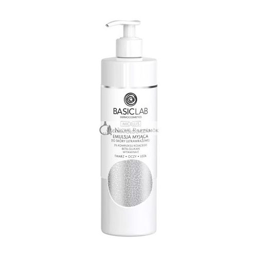 Basiclab Dermatological Cleansing Emulsion For Ultra-Sensitive Skin 300ml