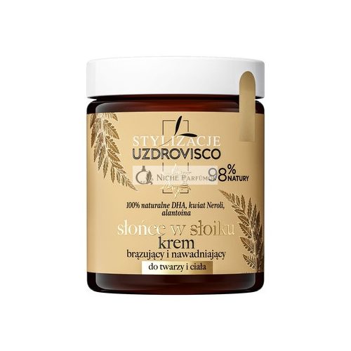 Uzdrovisco Styling Bronzing And Moisturizing Cream For Face And Body Sun In A Jar 170ml