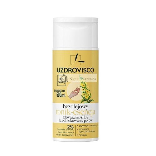 Uzdrovisco Oil-Free Toner Essence With Aha Acids 150ml