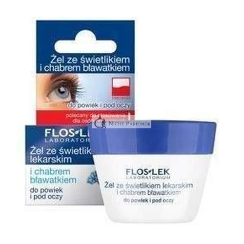 Floslek Eye Gel with Eyebright and Cornflowers 10g