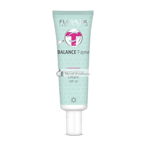 FLOSLEK Face Day Cream for Combination Skin 50ml BB Cream with SPF Vegan Makeup Base Cream for Imperfections