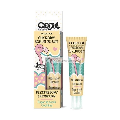 Floslek CUKROSE SCRUB Stressfrei Lime